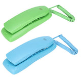 Landline Phone Wall Mountable Telephone Desktop Fixed Wired Phones with Mute Pause Redial Function for Office Home Hotel