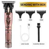 Rechargeable  Electric Razor Shaver Clipper Mower+Nose Hair Trimmer Professional Barber Hair Cutter Beard Shaving Machine  Men