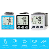 Medical Digital Blood Pressure Electric Wrist Blood Pressure Monitor Automatic Tonometer Pulse Heart Beat Rate Meter Device