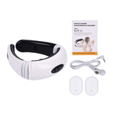 EMS Electric Pulse Neck Treatment Impulse Cervical Vertebra Back Shoulder Pain Relief Massager Relaxation Health Care