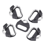 5pcs Replacement Alloy Split Ring Triangle Rings Hook Strap Triangle Rings For Camera Shoulder Strap