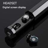B9 TWS Wireless Bluetooth-compatible 5.1 Headphones Built-in Mic Sports Waterproof Touch Control Wireless Headsets Earbuds Gamer
