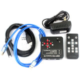 Adjustable 38MP 2K HDMI TF Video Auto Focus Industry Microscope Camera + 180X C-Mount Lens+Stand+144 LED Ring Light+10.1" LCD