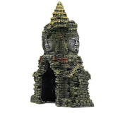 Home Aquarium Ornament Ancient Stone Buddha Resin Figurines Aquarium Ornament Fish Tank Aquarium Decoration Accessories