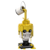 1144Pc Pouring on a Minifig Skull Desktop Building Blocks MOC Model Compatible with 75305 76165 76187 based on Art of Adam Betts