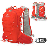 12L Ultralight Cycling Hydration Backpack Lightweight Riding Vest Pack Backpack for Outdoor Running Camping Hike Mountaineering