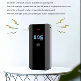 Professional Alcohol Tester Personal Use Alcohol Accurate Measurement Fast Respond Bralizer Breathalyser Device with Digital LCD