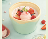 220V Household 500ML Mini Electric Ice Cream Maker Ice Cream Machine Portable Ice Maker Easy Operation High Quality
