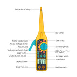 Auto Circuit Tester LCD Digital Car Circuit Detecting Instrument with LED Car Repair Automotive Electrical Diagnostics Tool