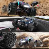 MJX 16207 1/16 Brushless RC Car Hobby 2.4G Remote Control Toy Truck 4WD 65KMH High-Speed Off-Road Buggy for Kids Toys