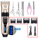 NEW2022 NEW Electric Pet Clipper Dog Hair Clipper For Dogs Reachageable Trimmer Haircut Cat Hair Cutting Remover Machine