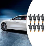 8 Pieces Vehicle Fuel Injectors Nozzle Set Fits for Volvo 240 244 245 740 745 940 0280150734 Parts Fuel System