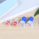 1 Set of Sound Proof Earplug Noise-proof Protective Earplug Sleeping Ear Caps Noise Prevention Earplugs (Black Filter, Blue Earp