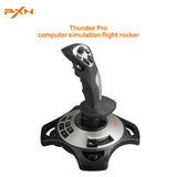 PXN PXN-2113 Flight Stick Joystick Game Controller for PC Computer 4 Axis Arcade Control Gamepad for Fly Games Joystick Android
