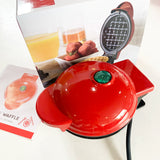 220V Mini Waffle Maker EU UK Plug 110V Mini Waffle Pot Electric Waffle Maker Breakfast Waffle Machine Egg Cake Oven