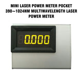 PINTUDY 0-10W Mini Laser Power Meter Pocket 390~1024nm Multiwavelength Laser Power Meter Electrical Instruments 2022 New