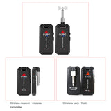 M-VAVE 5.8G Wireless Guitar System with USB Charger 1100MAh Battery,2.4G Guitar Wireless Transmitter Receiver Rechargea