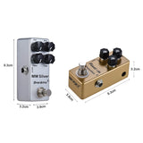 2x MOSKY Plexi-M/MM Electric Guitar Distortion Effect Pedal Guitar Parts Full Metal Shell True Bypass