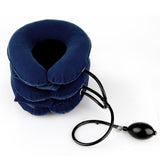 Air Cervical Collar Inflatable Collar Neck Traction Massager Vertebra Therapy Pain Relief 3 Layer Pillow Health Care masajeador