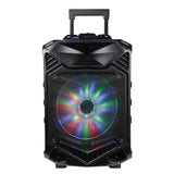 NEW Shinco Powerful Speaker System DJ Light Speakers with High Power Column 12-inch Woofer Portable Karaoke Speaker with