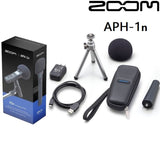 Original ZOOM H1N Handy Recorder DSLR Audio Video Interview Stereo Microphone With APH-1N Accessory Pack Kit