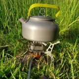 Camping Cookware Kit Outdoor Aluminum Cooking Set Water Kettle Pan Pot Travelling Hiking Picnic BBQ Tableware Equipment