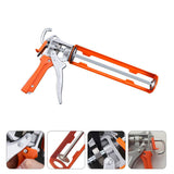 1Pc Household Glue Dispenser Integrated Glue Shooter Rotary Glue Shooter Orange