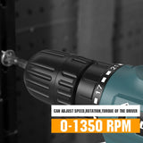 Lithium-ion Battery Cordless Screwdriver Electric Drill Hole Electrical Screwdriver Hand Driver Wrench Power Tools