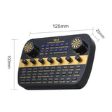 V8 Updated Live Sound Card Intelligent Volume Adjustable Audio Mixer Sound Card for Computer Pc Live Sound