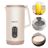 350ml Soymilk Maker Machine Portable  Juicer Food Blender Multicooker Heating Soybean Milk Stir Rice Paste Maker Filter-free