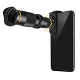 38X Telephoto Lens HD Monocular Telescope Phone Camera Lens for IPhone 11 Xs Max XR X 8 7 Plus Android Smartphone Mobile