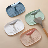 Pan Pot Cover Lid Rack Stand Spoon Holder Stove Organizer Home Storage Soup Spoon Remains Kitchen Utensils