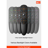 Q6 Smart Voice Remote Control USB 2.4G Wireless Air Mouse Gyroscope TV Remote Control Supports Android Win System