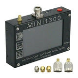 Universal Mini 1300 0.1-1300MHz HF/VHF/UHF ANT SWR Antenna Analyzer Meter Frequency Sweep 4.3inch TFT LCD Display 5V/1.5A