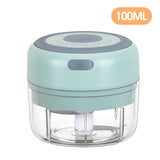 DIOZO Mini Garlic Whisk Multifunctional Food Mixer Electric Green/White/Pink Kitchen Aid Mixer Blender USB Rechargeable Portable