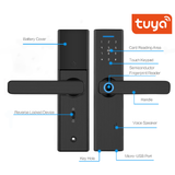 WIFI Tuya Smart Door Lock Smart Lock Fingerprint Door Lock Password IC Card Door Lock APP Remotely Fechadura Digital Door Lock