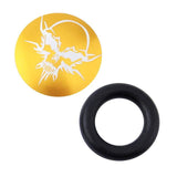 MUQZI Hollow Chain Wheel Right Crank Cap Compatible With Crankset Aluminum Alloy Cover BMX Road Bike Fitting Bike Parts