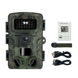 16MP 1080P Photo Video Taking Camera Outdoor Huntings Animal Observation House Monitoring Camera IP54 Waterproof 12 Languages