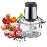 Electric Meat Grinder Food Chopper Stainless Steel Food Processor for Meat Semi-Automatic Food Processor Machine Kitchen Tools