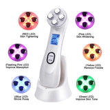 VIP Link 5 in 1 RF Radio Frequency Facial Beauty Device Mesotherapy Electroporation Face Lifting Device Skin Rejuvenation