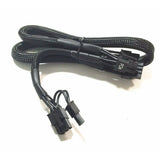 PCI-E 8Pin to Dual 8Pin(6+2Pin) Modular Power Supply Cable for Corsair RM1000X RM550X 650X 750X 850X, 2 Pack