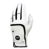 Pack 1 Pcs PGM Golf Gloves Men Left/Right Hand Genuine Lambskin Sheepskin Anti-skid Granules with Ball Marker Golf Glove Men