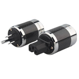 HiFi Audio AC Power Plug Furutech FI50 Rhodium Plated IEC Connector US &amp; EU Version