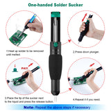 Electric soldering iron kit 220V 110V 60W 80W solder rework station hot pen repair tool high quality multi-purpose
