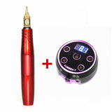 New Powerful Eyebrows Lips and Scalp RCA Permanent Makeup Rotary Tattoo Gun Machine Pen Tattoo for Cartridge Needles With Power