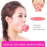 Jaw Exerciser Ball Face-lift Fitness Accessories Double Chin Reducer Face Lift Neck Muscle Silica Gel Trainer For Men Women
