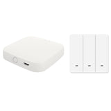 Bluetooth Gateway+3 Gang Switch Wall Light Bluetooth Switch TUYA APP Remote Voice Control Work for Alexa Google Home