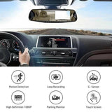 4.3in Car Dvr Dash Cam Front and Rear Video Recorder HD 1080P Dual Lens Night Vision View Reverse Auto Recording Car Dash Camera
