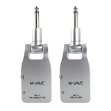 M-VAVE 2.4G Wireless Guitar System Transmitter &amp; Receiver Rechargeable 30M Transmission Range for Electric Guitar Bass