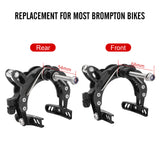 Lp Litepro Front and Rear Bike C Caliper Cycling C Clip Brake Bicycle C Brake Replacement For Most Brompto n Bikes Accessories